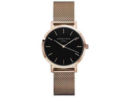 rosefield the tribeca black rosegold rose 053 rgd 14396111