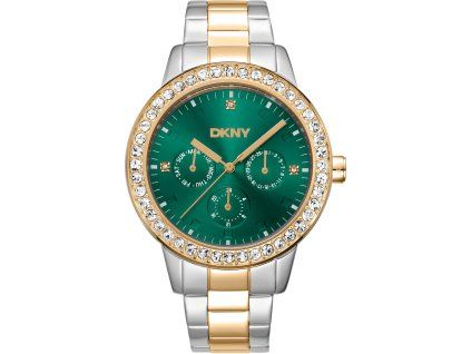 hodinky dkny model parsons multi glitz dk1l055m0075