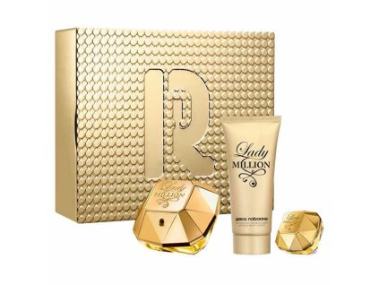 paco rabanne lady million edp 80 ml telove mleko 100 ml edp 5 ml 14938252132128