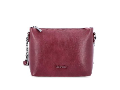le sands damska crossbody kabelka 7708 bordo 14977130194515