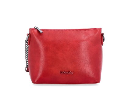 le sands damska crossbody kabelka 7708 red 14977129194228