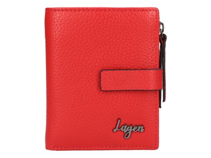 lagen damska kozena penezenka lg059 red 14989709120437