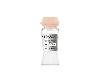 Koncentrát pro vlnité a kudrnaté vlasy Glycerin Fusio Dose Curl Manifesto (Concentré) (Objem 10 x 12 ml)