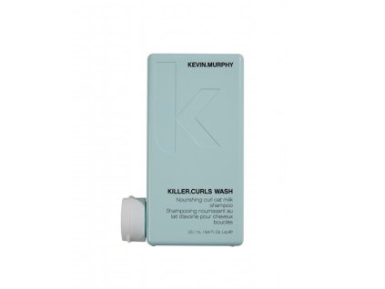 Vyživující šampon pro kudrnaté a vlnité vlasy Killer.Curls Wash (Nourishing Curl Oat Milk Shampoo) (Objem 250 ml)