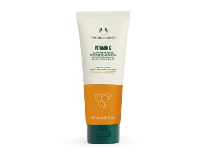 the body shop rozjasnujici pletovy peeling vitamin c glow revealing microdermabrasion 100 14948720124600