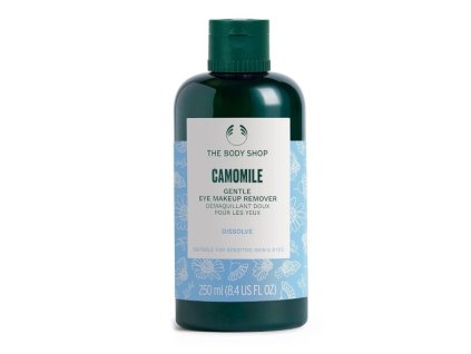 the body shop jemny odlicovac pro citlive oci camomile gentle eye makeup remover 250 ml 14950464100254