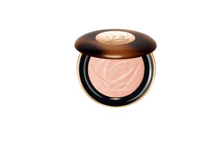 Pudrový rozjasňovač se sérem Teint Idole Ultra Wear (Skin Transforming Highlighter) 10 g (Odstín 02 Medium GLow)