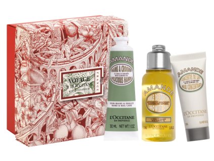 loccitane en provence darkova sada telove pece the almond sweetness discovery gift set 14967091124023