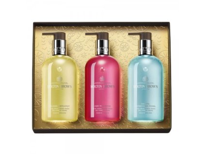 molton brown darkova sada tekutych mydel floral and aromatic hand care collection gift set 14982688155905
