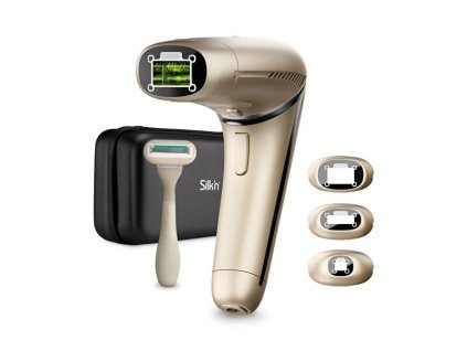 silk n pulzni laserovy epilator silk n 7 s flexibilni hlavou champagne 600 000 impulzu 14995689084410
