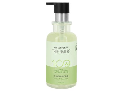 vivian gray kremove tekute mydlo true nature citrus bergamot cream soap 300 ml 14996786082238