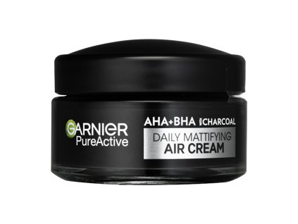garnier matujici pletovy krem aha bha charcoal pure active daily mattifying air cream 50 ml 15003082121540