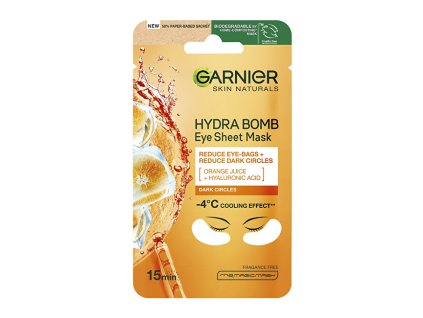 povzbuzujici ocni maska se stavou z pomerance a kyselinou hyaluronovou eye tissue mask 6 g 14504851150805
