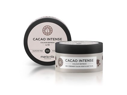 Jemná vyživující maska bez permanentních barevných pigmentů 4.10 Cacao Intense (Colour Refresh Mask) (Objem 750 ml)