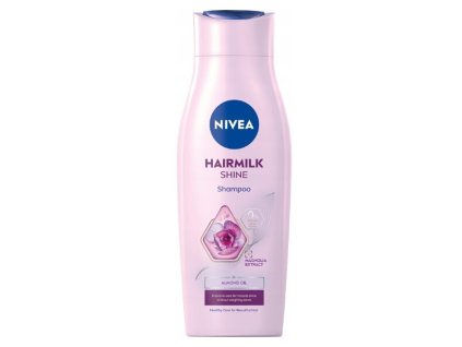 Pečující šampon s mléčnými a hedvábnými proteiny na unavené vlasy bez lesku Hairmilk Shine (Care Shampoo) (Objem 250 ml)