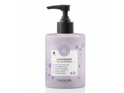 Jemná vyživující maska bez permanentních barevných pigmentů 9.22 Lavender (Colour Refresh Mask) (Objem 100 ml)