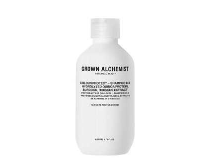 Šampon pro barvené vlasy Hydrolyzed Quinoa Protein, Burdock, Hibiscus Extract (Colour Protect Shampoo) (Objem 200 ml)