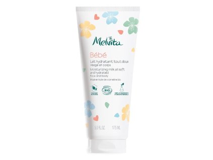 melvita hydratacni telove mleko pro deti bebe moisturizing milk all soft and hydrated 175 14977268193829