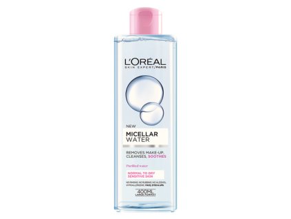 micelarni voda pro normalni a suchou citlivou plet 3v1 micellar water 400 ml 14397941