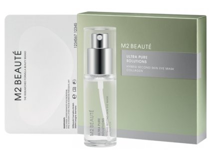 m2 beaute kolagenova maska na ocni okoli ultra pure solutions hybrid second skin collagen 14947248070852