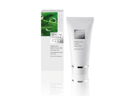 hydratacni pletovy gel se zelenym cajem skin yoga face hyaluronic hydra face gel with green tea 50 ml 1443899320170704205154