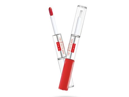 Dlouhotrvající tekutá rtěnka Made To Last Lip Duo (Liquid Lip Colour) 2 x 4 ml (Odstín 004 Geranium Fuchsia)