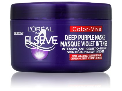 loreal paris hloubkova maska neutralizujici zlute tony ve vlasech elseve color vive deep 14963332084001