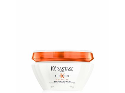 Hloubkově vyživující maska pro velmi suché jemné až středně silné vlasy Nutritive (Rich Hair Mask) (Objem 200 ml)