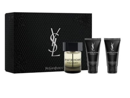 yves saint laurent la nuit de l homme edt 100 ml sprchovy gel 2 x 50 ml 14925452073751