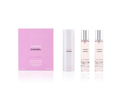 chanel chance eau tendre toaletni voda s rozprasovacem 3 x 20 ml 14113918111905