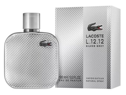 lacoste lacoste l 12 12 silver grey edp 15001324122750