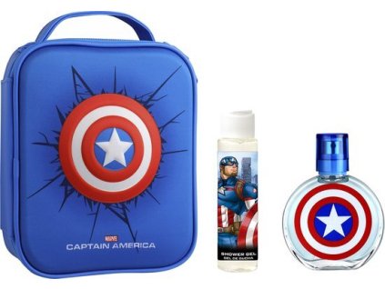 ep line captain america edt 100 ml sprchovy gel 100 ml batoh 14978627092158