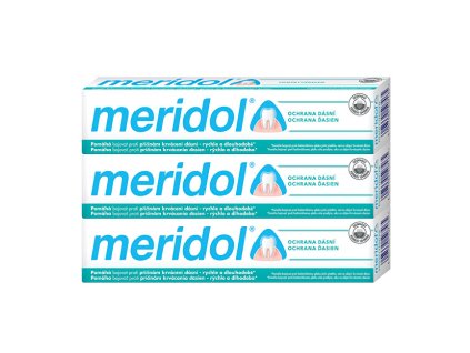 meridol zubni pasta proti zanetu dasni tripack 3 x 75 ml 14682405094736