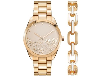 nine west darkovy set hodinek a naramku nw 2790rgst 14913736095042