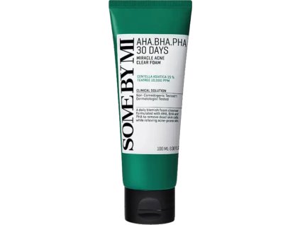 some by mi cistici pletova pena aha bha pha 30 days miracle acne clear foam 100 ml 14993847212228