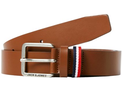 Pánský kožený opasek JACESPO (Délka pásku 90 cm)
