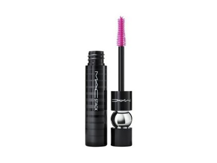 Objemová a prodlužující řasenka pro dlouhé řasy Mega (Macstack Mascara) 12 ml (Odstín Black)