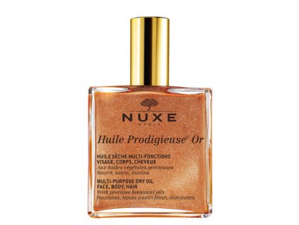 Multifunkční suchý olej se třpytkami Huile Prodigieuse OR (Multi-Purpose Dry Oil) (Objem 100 ml)