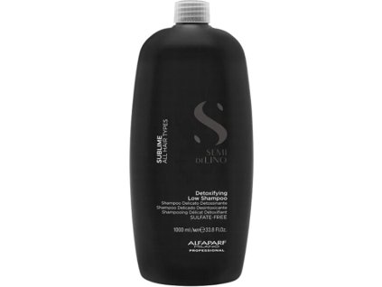 Detoxikační šampon na vlasy Semi Di Lino Sublime (Detoxifying Low Shampoo) (Objem 1000 ml)