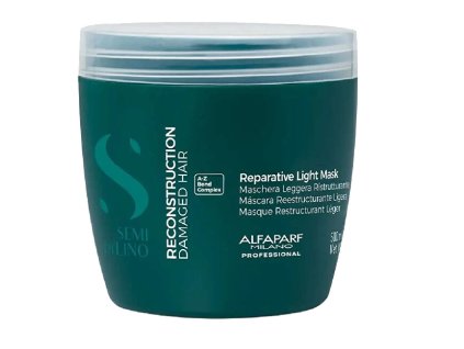 Intenzivní maska pro jemné a poškozené vlasy Semi Di Lino Reconstruction (Reparative Light Mask) (Objem 200 ml)