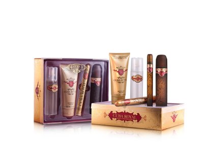 cuba royal edt 100 ml edt 35 ml voda po holeni 100 ml sprchovy gel 200 ml 14876378084850