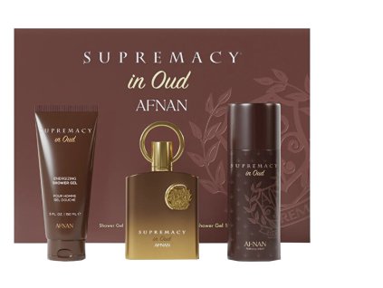 afnan supremacy in oud parfemovany extrakt 100 ml sprchovy gel 150 ml deodorant ve spreji 14966597072133