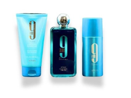 afnan 9am dive edp 100 ml deodorant ve spreji 150 ml sprchovy gel 150 ml 14966595064833