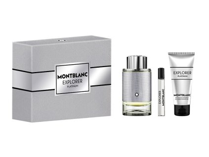mont blanc explorer platinum edp 100 ml sprchovy gel 100 ml edp 7 5 ml 14970229090116