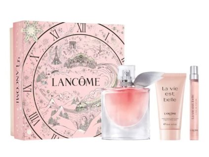 lancome la vie est belle edp 50 ml telove mleko 50 ml edp 10 ml 14960091085240