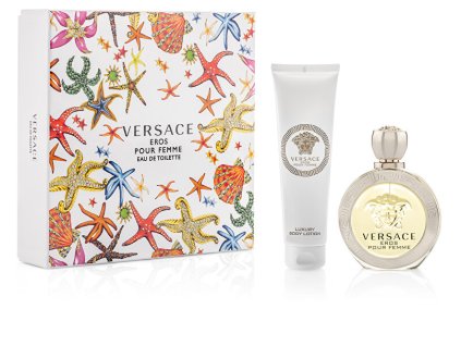 versace eros pour femme edt 100 ml telove mleko 150 ml 14908370090637