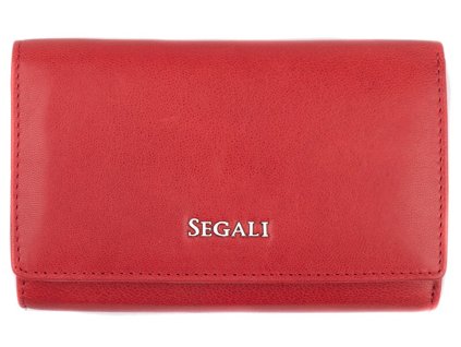 segali damska kozena penezenka 7074 s red 14880629111640