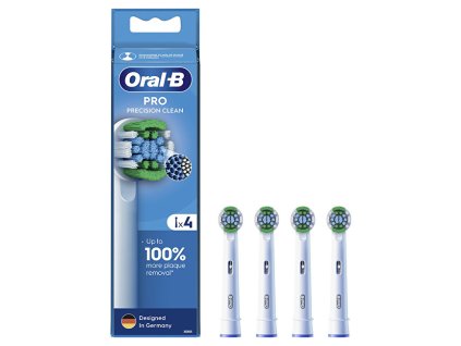 oral b nahradni kartackove hlavice precision clean eb20 4 ks 14988215213806