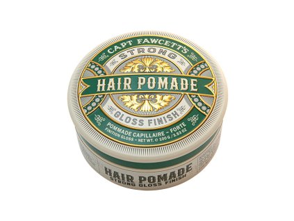 captain fawcett pomada na vlasy pro lesk a silnou fixaci strong hair pomade 100 g 14988112163016