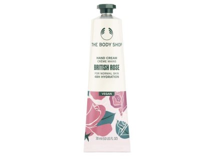 Hydratační krém na ruce British Rose (Hand Cream) (Objem 30 ml)